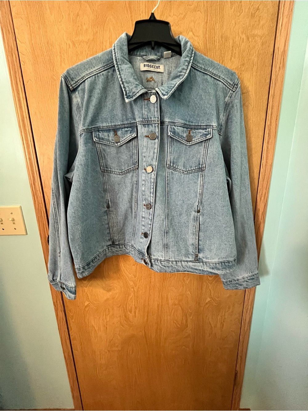 RIDGECUT Light Blue Denim Jean Jacket - Classic Women's Size XXL NEW WITH TAG